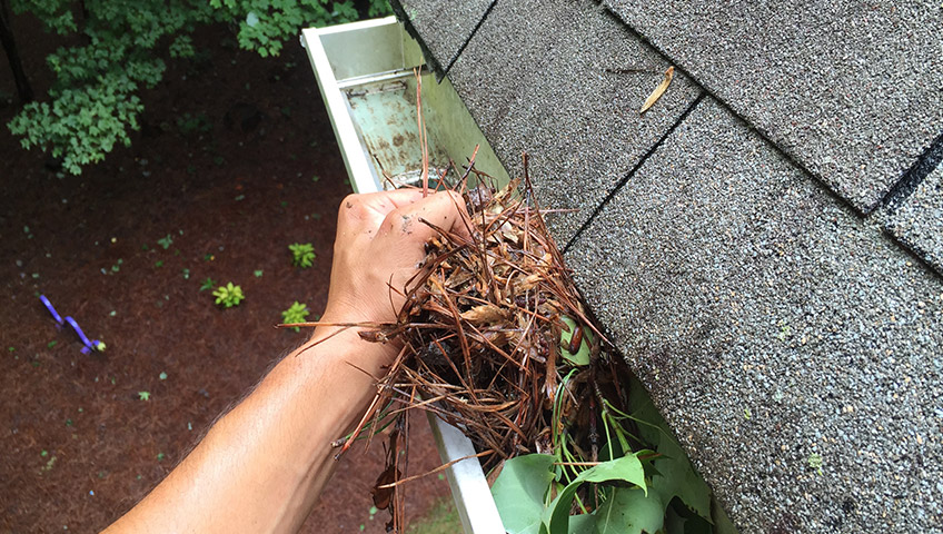 Cleaning Gutters